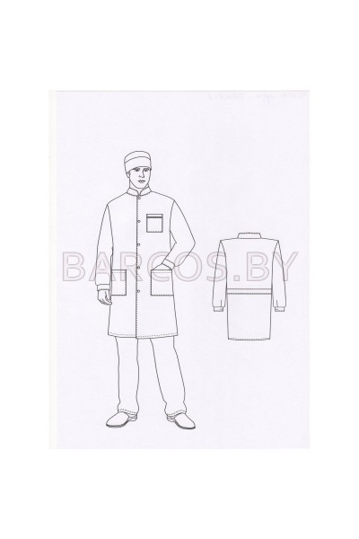 Халат мужской 0106А-1